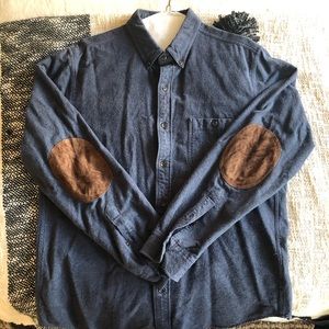 J Crew Chamois Button Down Shirt